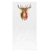 Watercolor Elk Bath Towel - Beyond T-shirts